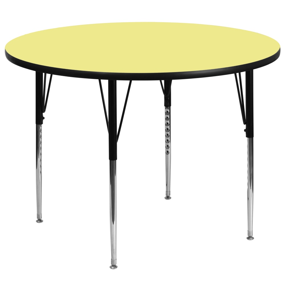 Flash Furniture Round Thermal Laminate Activity Table With