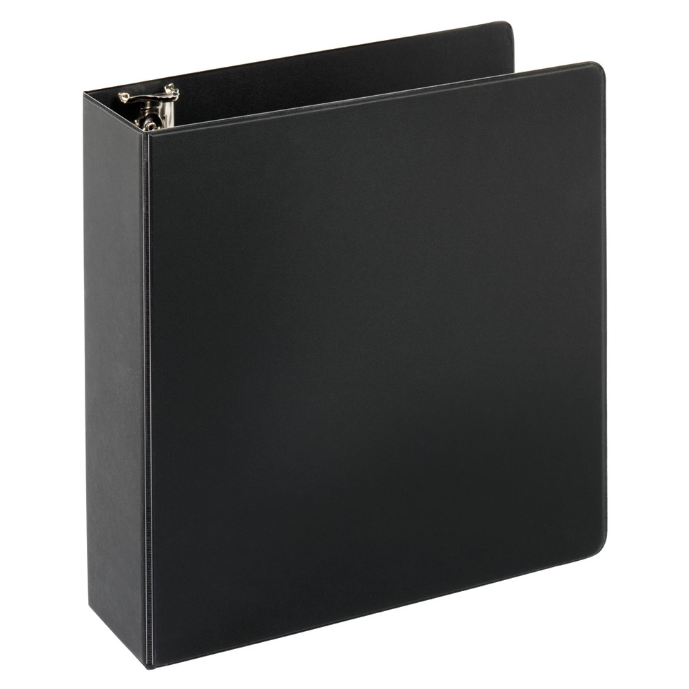 Just Basics® Economy Nonview 3-Ring Binder, 3" Round