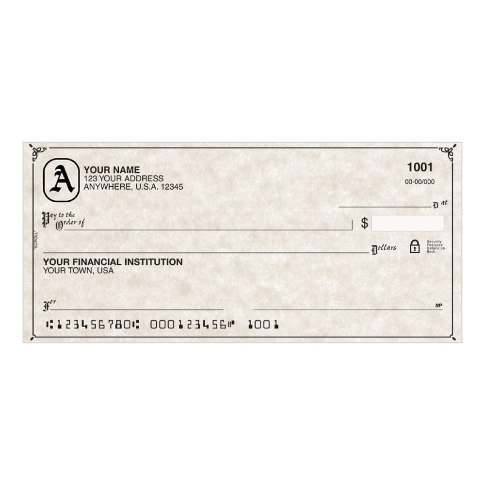 Harland Clarke Personal Checks, Reduced Quantity, Duplicate, Box