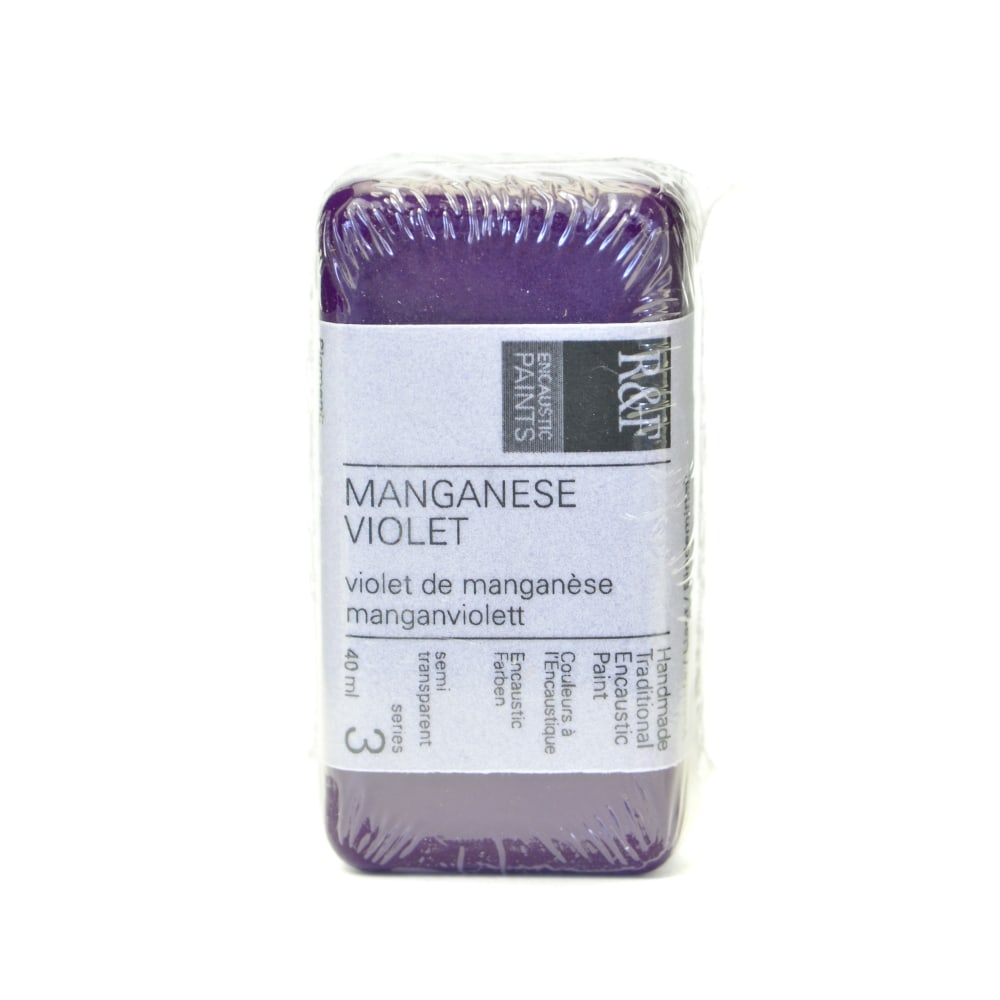 R & F Handmade Paints Encaustic Paint Cake,