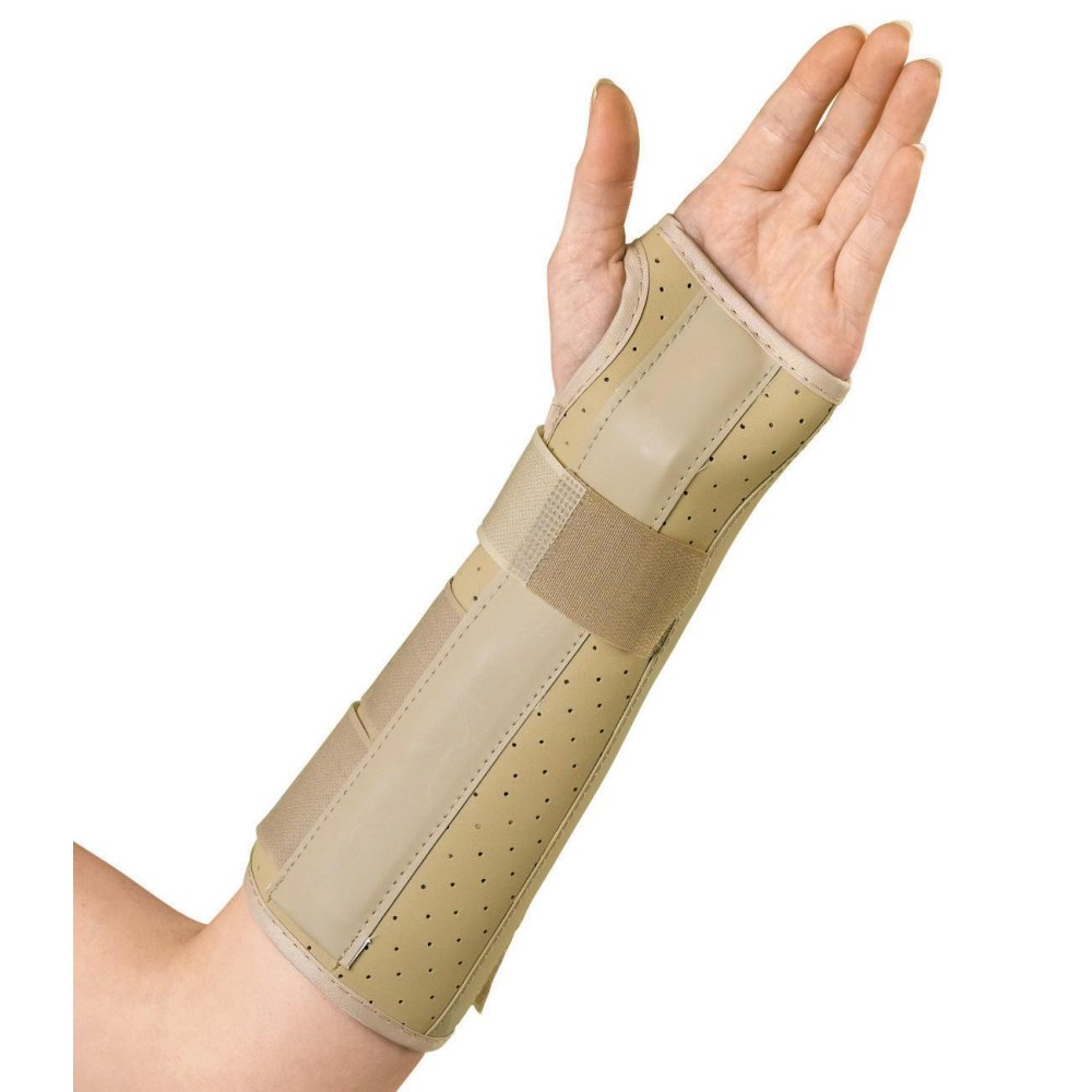 Medline Vinyl Wrist & Forearm Splint, Left, Small