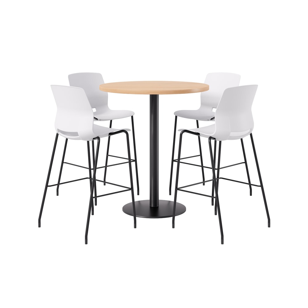 KFI Studios Proof Bistro Round Pedestal Table With