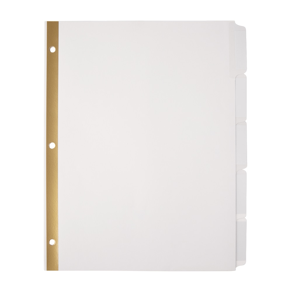 Office Depot® Brand Plain Dividers With Tabs And