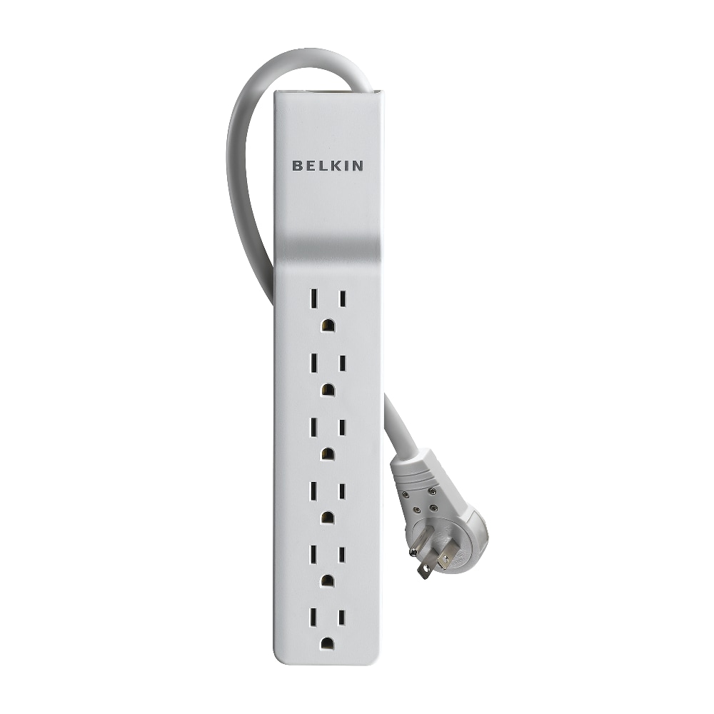 Belkin 6 Outlet Home/Office Surge Protector - Rotating