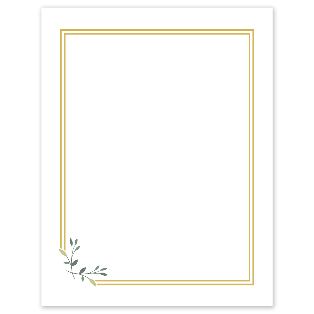 Avery® Printable Cards, S00-DPG-PRMWC10, Rectangle, 8-1/2" x