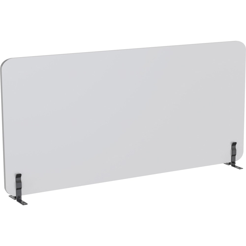 Lorell Acoustic Desktop Privacy Panel, 59"W x 23.6"H,
