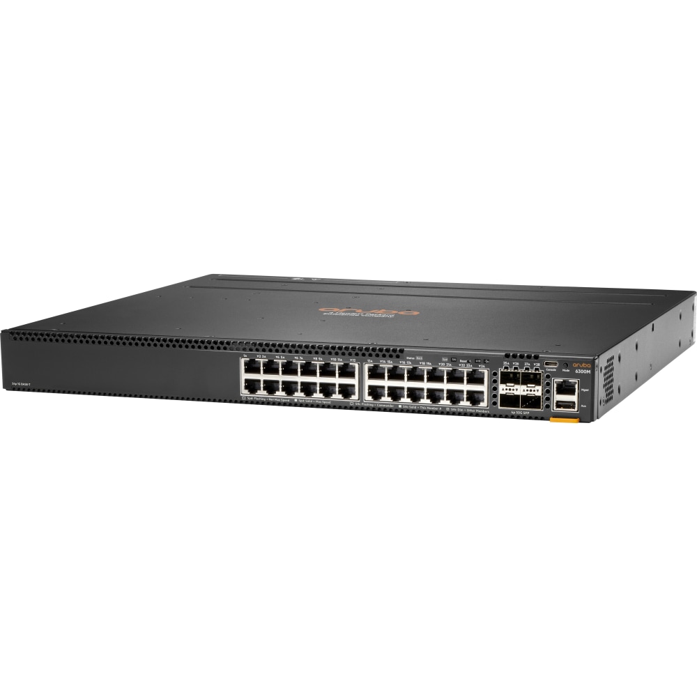 HPE 24-port 1GbE and 4-port SFP56 Switch -