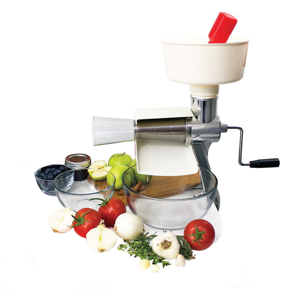 CAREY® Food Strainer With Clamp Base, Silver