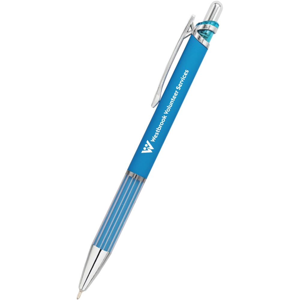 Custom Promotional Headline Comfort Gel Glide Pen, 0.8