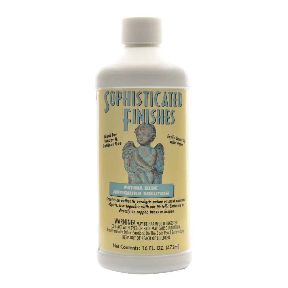 Triangle Coatings Sophisticated Finishes Patina Blue, 16 Oz