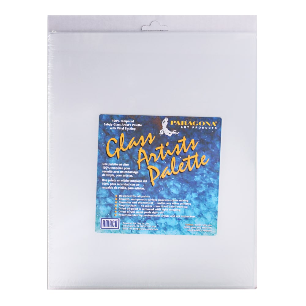 Amaco Glass Artist&#x27;s Palette, Rectangular, 11" x
