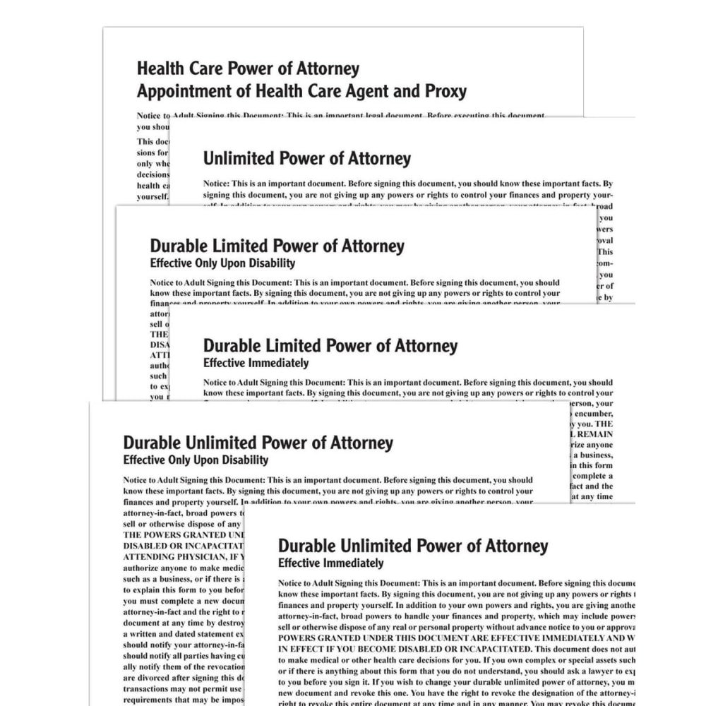 Adams® Power of Attorney