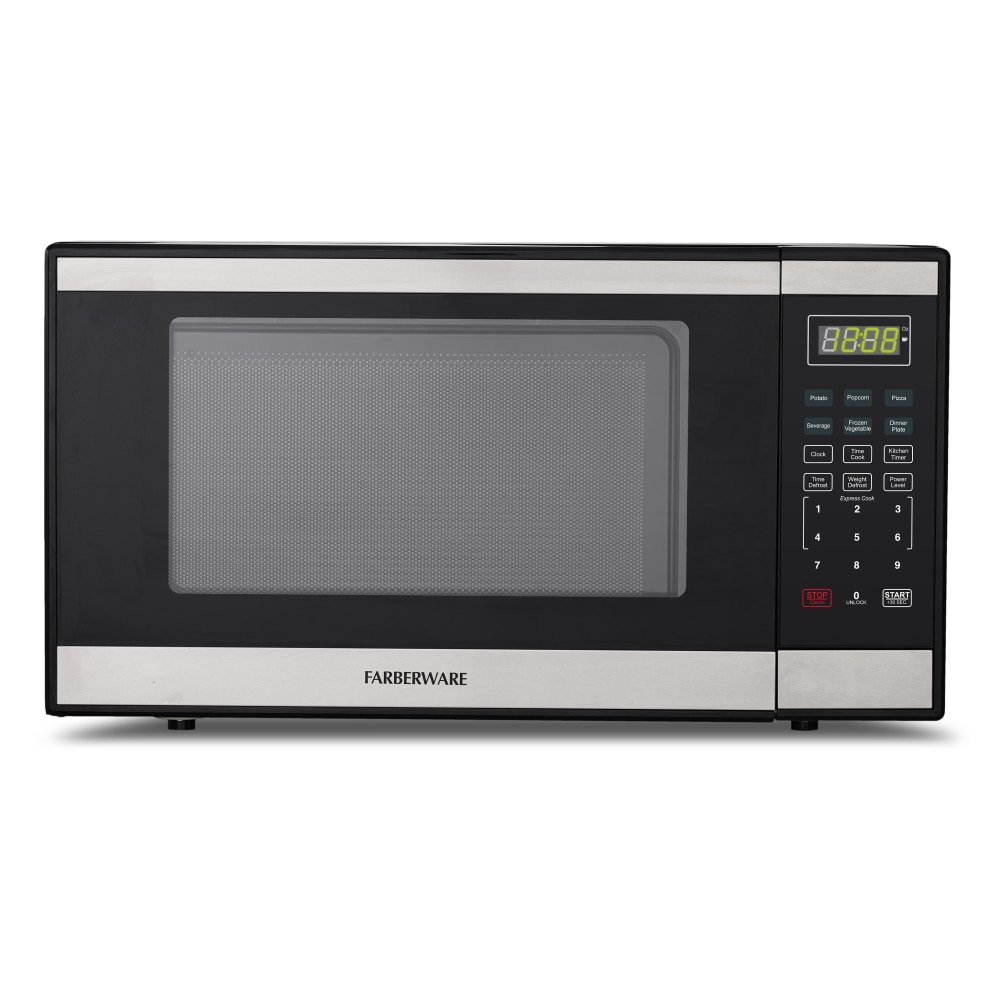 Farberware 1000W Countertop Microwave Oven, 1.1 Cu. Ft.,