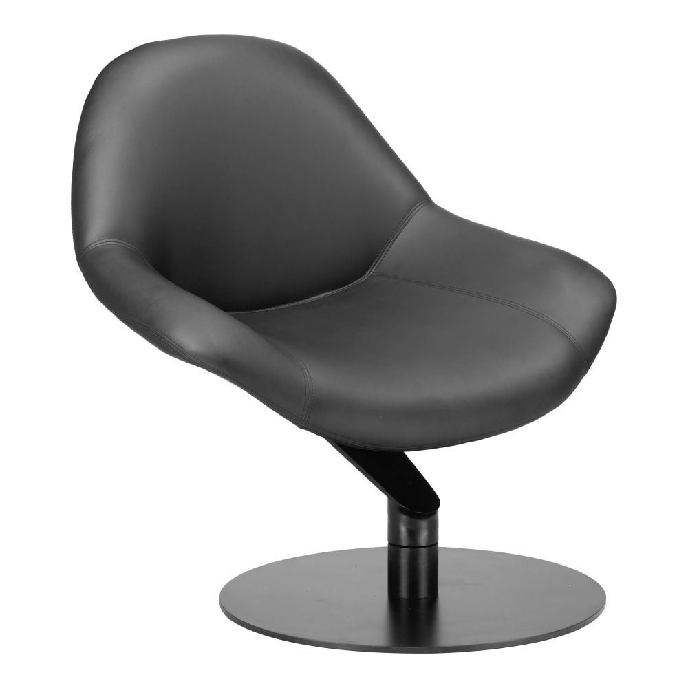 Zuo Poole Accent Chair, Black