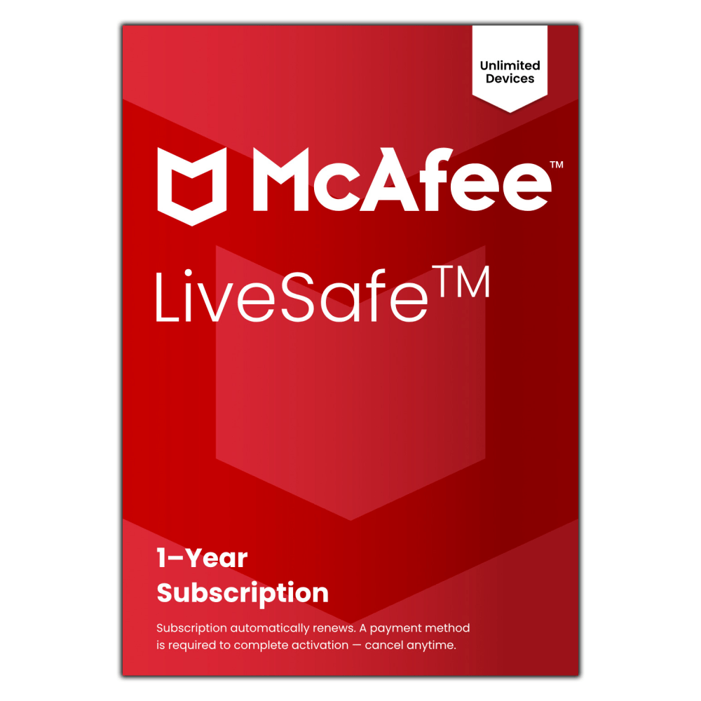 McAfee® LiveSafe Antivirus & Internet Security Software,