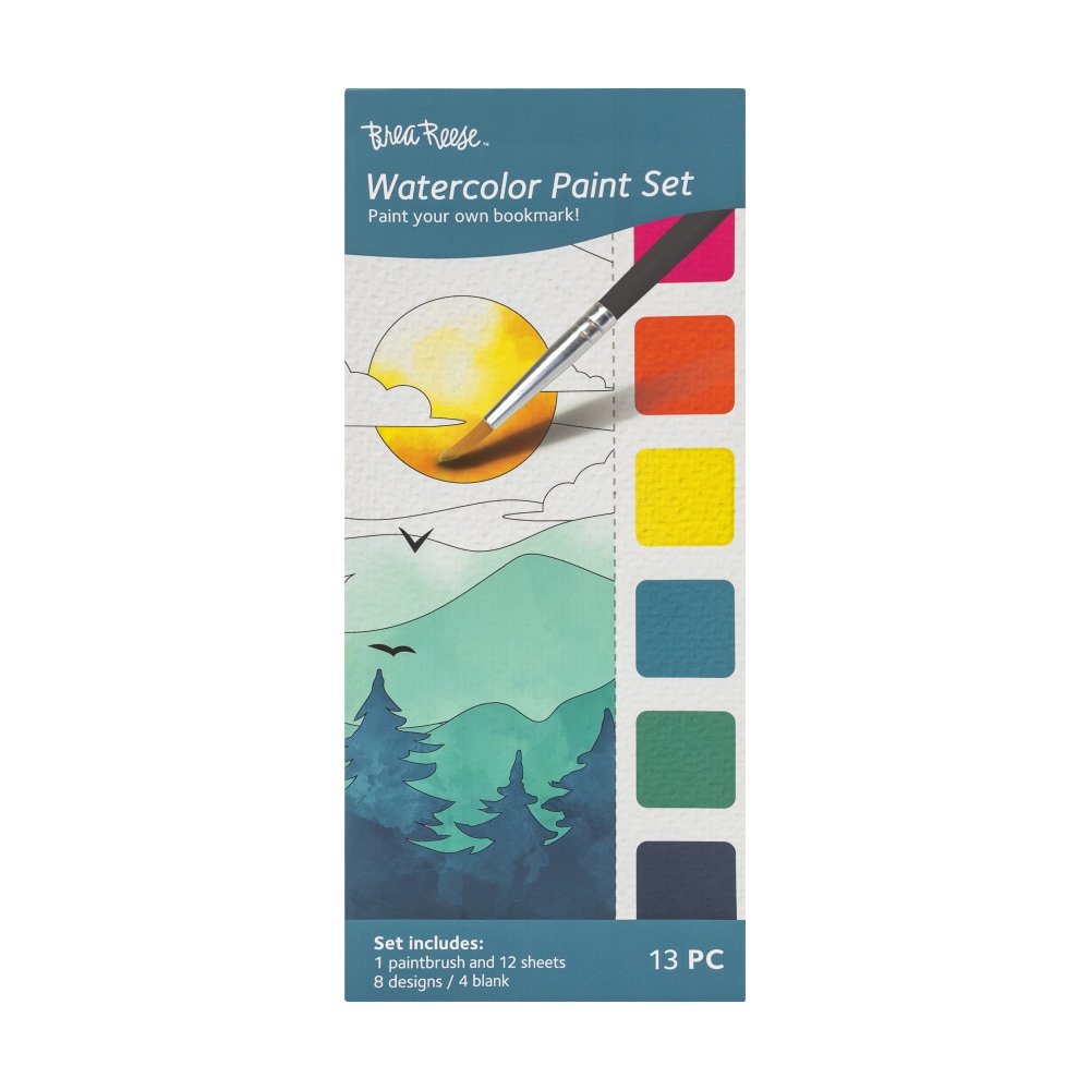 Brea Reese Classic Color Watercolor Pad Set, Nature