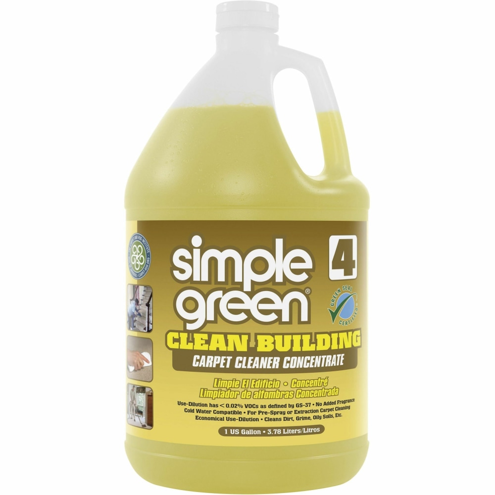 Simple Green Clean Building Carpet Cleaner Concentrate -