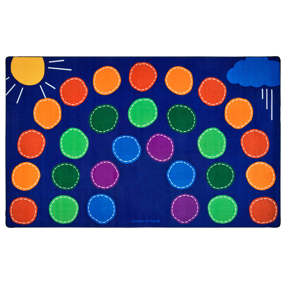 Carpets for Kids® Premium Collection Rainbow Classroom Seating