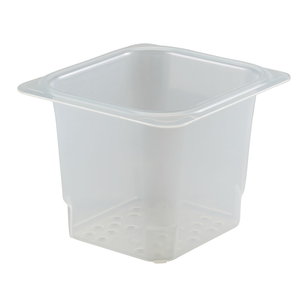 Cambro Translucent GN 1/6 Colander Pans, 5"H x