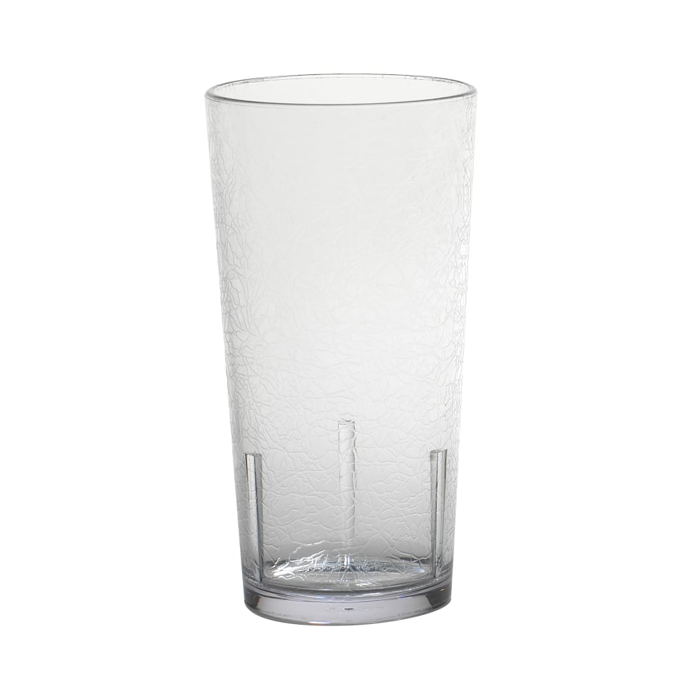 Cambro Del Mar Styrene Tumblers, 16 Oz, Clear,