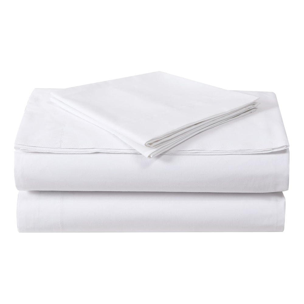 Dormify Juliette Eyelash Fringe Comforter and Sham Set, Twin/Twin XL, White