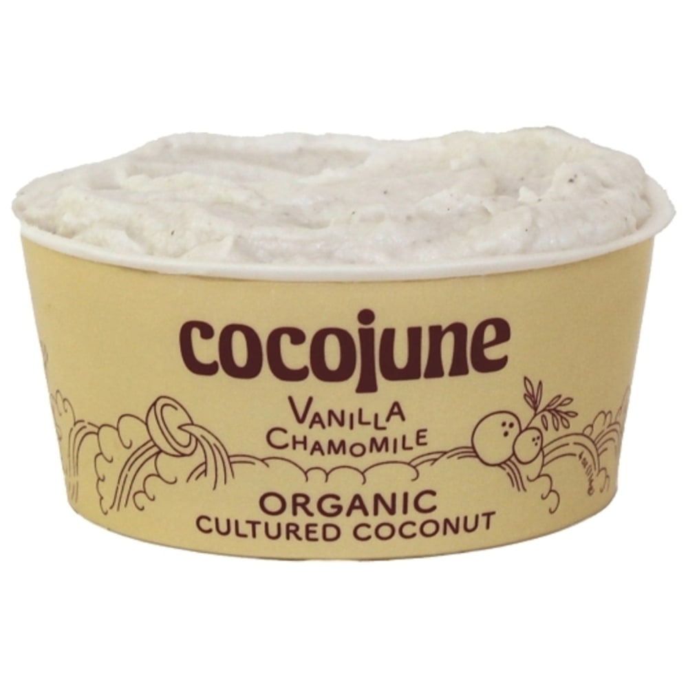 Cocojune Organic Vanilla & Chamomile Yogurt, 4 Oz,