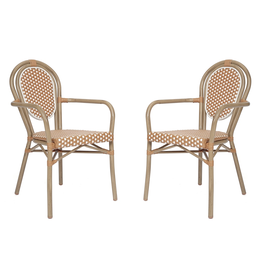 Flash Furniture 2 Pack Lourdes Indoor/Outdoor Commercial Thonet