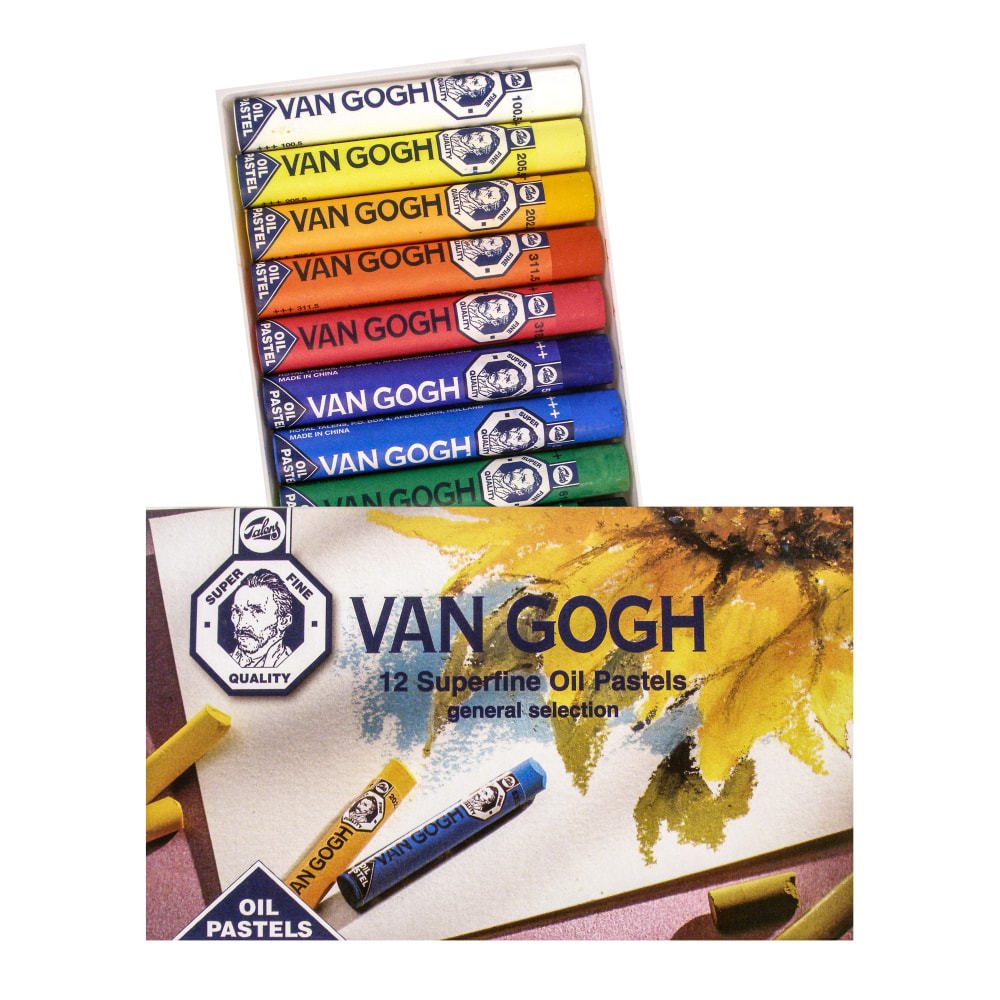 Van Gogh Superfine Oil Pastels, 2 3/4", Assorted,