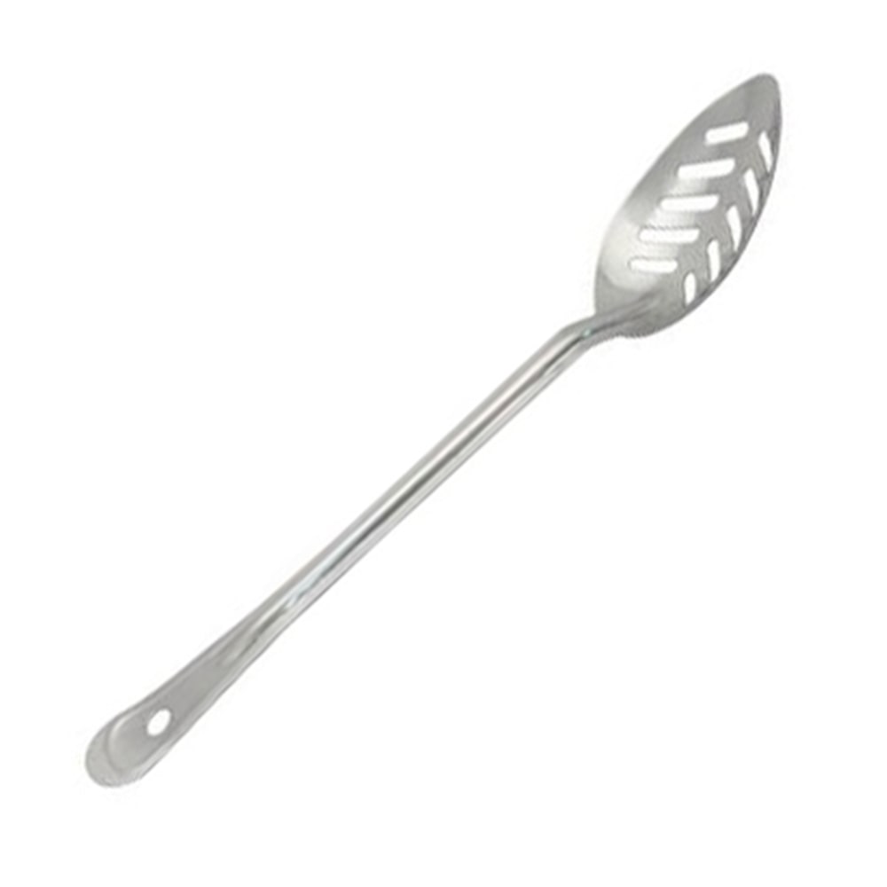 Vollrath Slotted Serving Spoon, 13", Silver