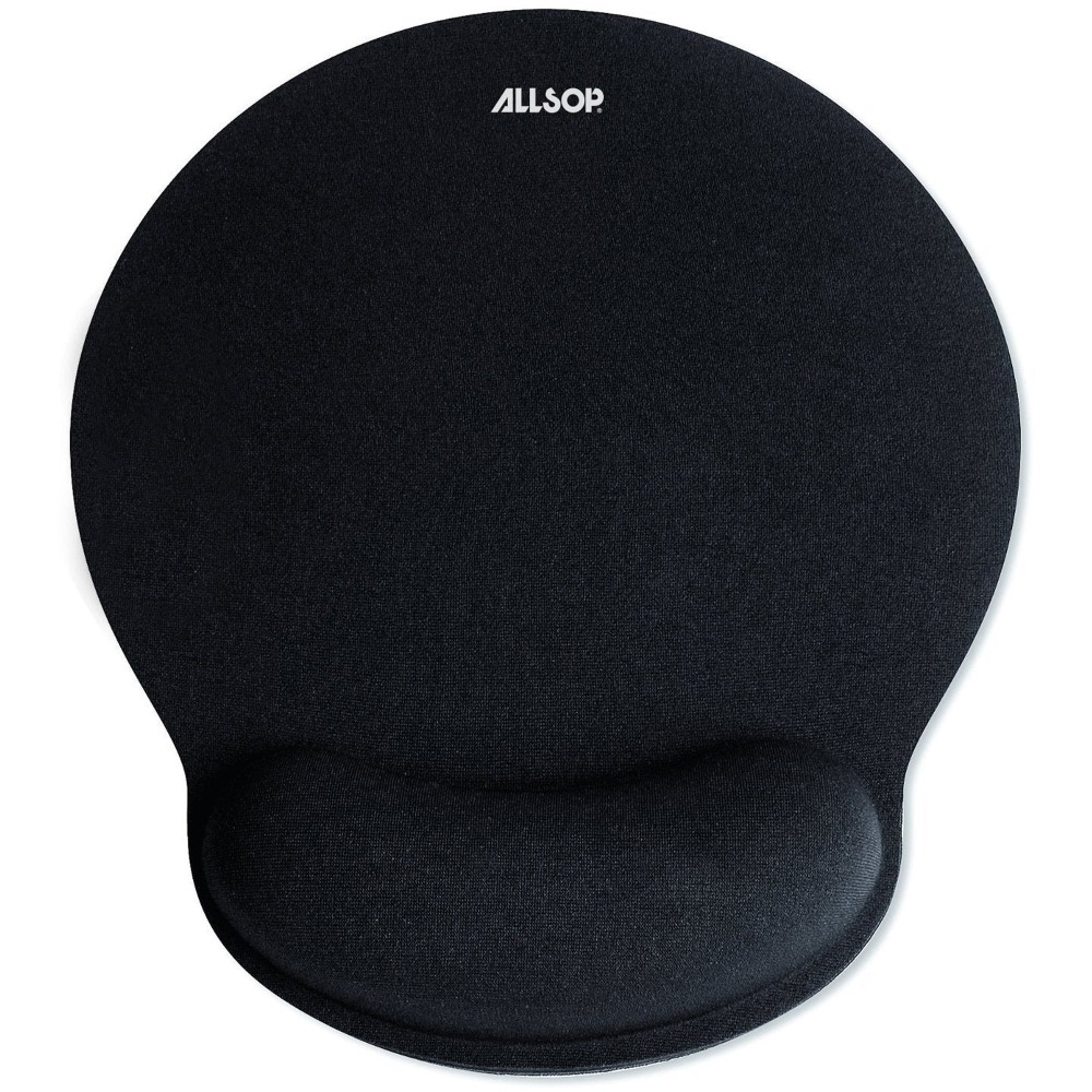 Allsop® Memory Foam Mouse Pad, 0.25"H x 9.75"W