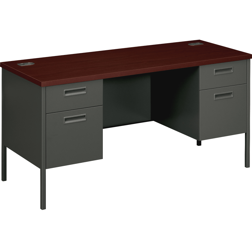 HON® Metro Classic 60"W Computer Desk Credenza, Mahogany,