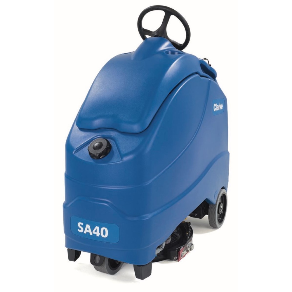 Nilfisk Clarke SA40 Disc Battery-Powered Stand-On Floor Scrubber