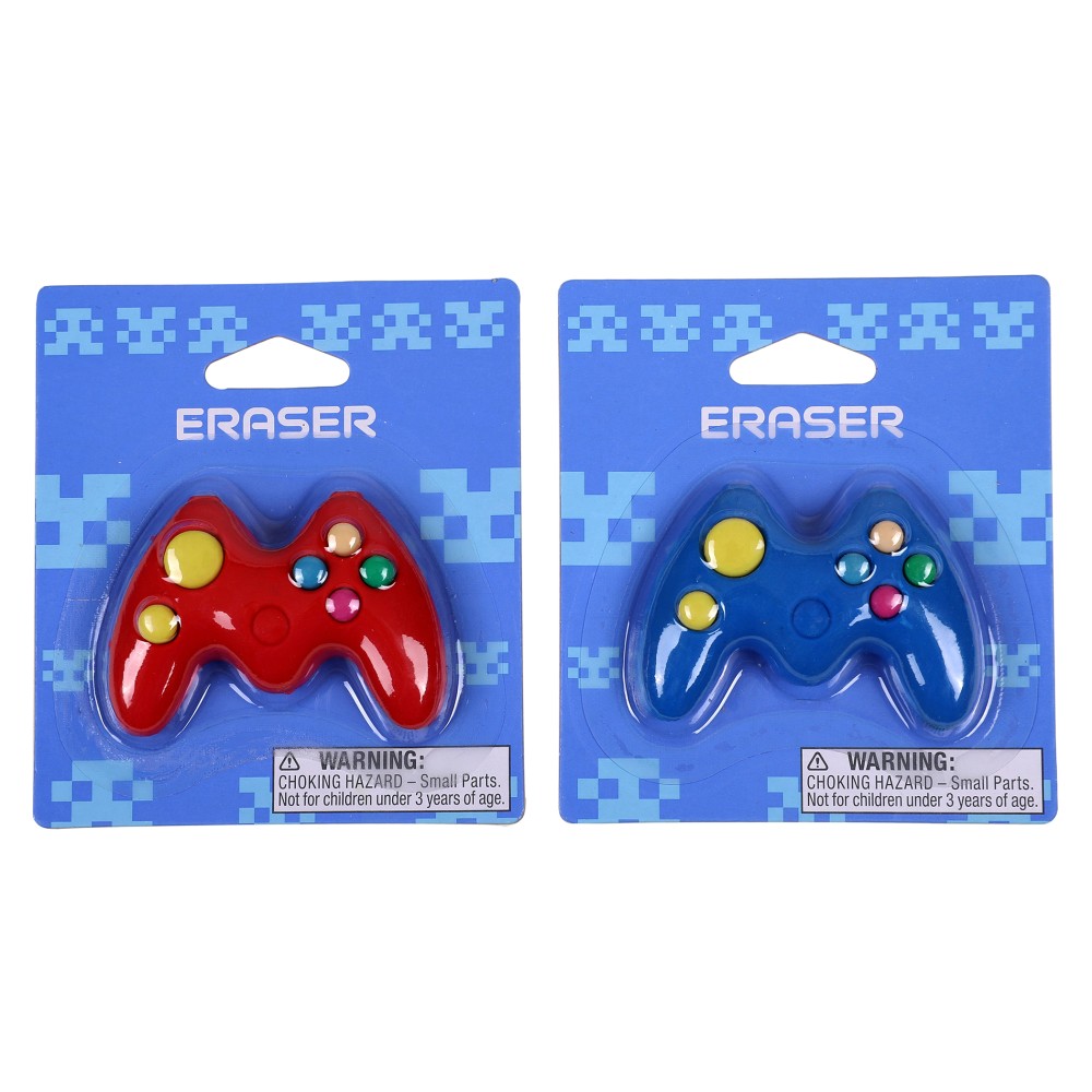 Office Depot® Brand Fun Erasers, Assorted Colors, Video