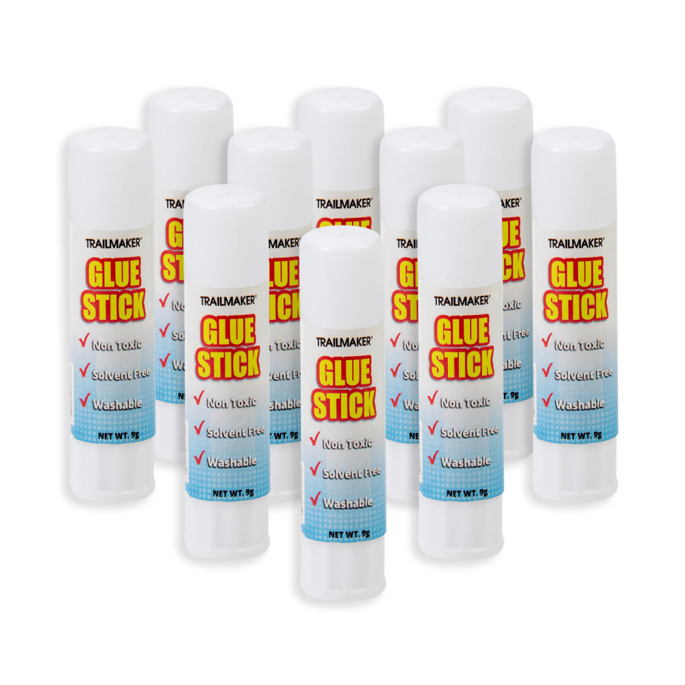 Trailmaker Glue Sticks, 9gm, Case Of 100 Glue
