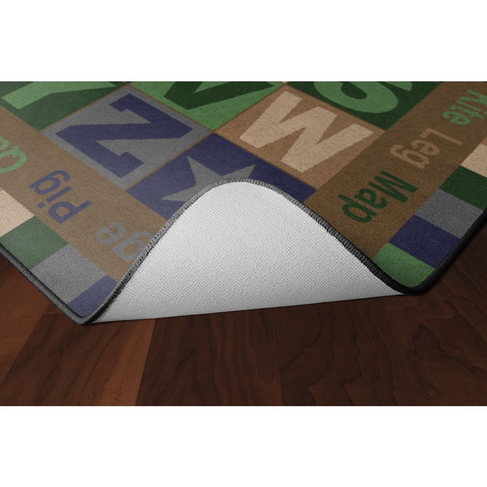 Flagship Carpets ABC Words Rug, 10&#x27; 9" x