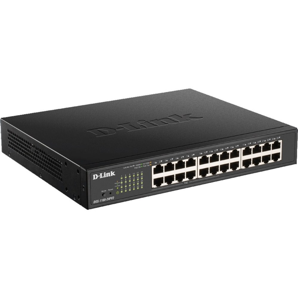 D-Link DGS-1100-24PV2 Ethernet Switch - 24 Ports -