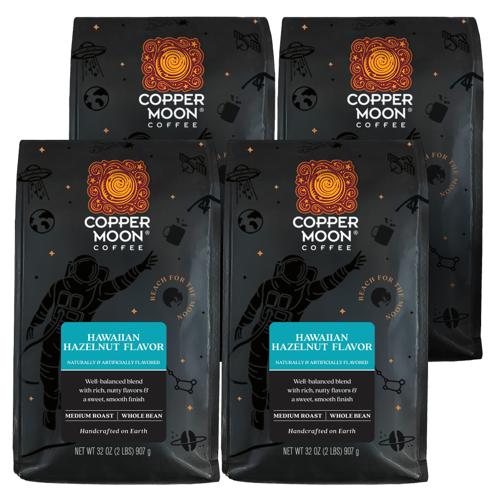 Copper Moon Whole Bean Coffee, Medium Roast, Hawaiian