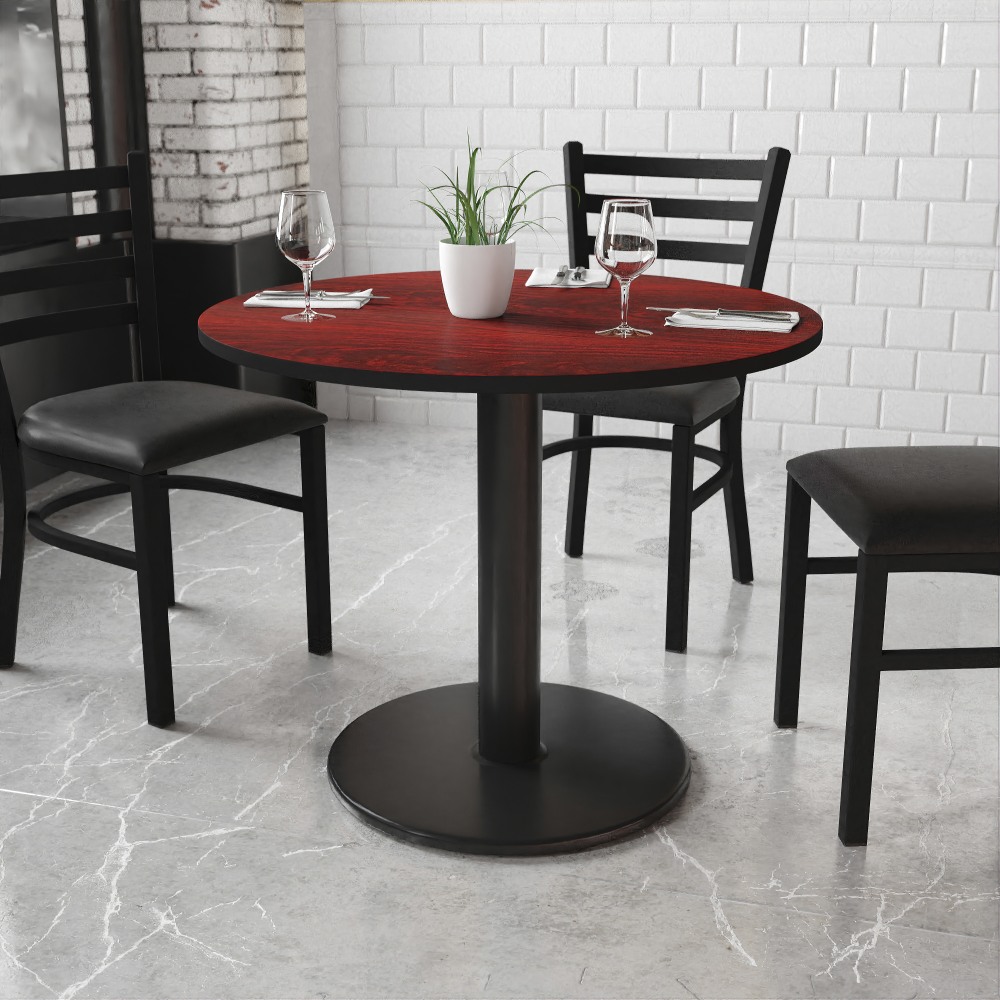 Flash Furniture Round Hospitality Table, 31-3/16"H x