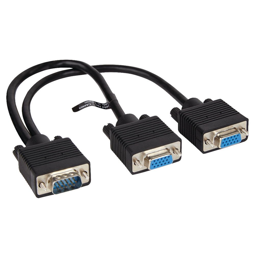 VogDUO VGA Splitter Video Cable - 1 ft