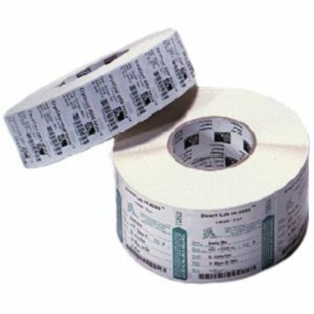 Zebra Label, G44506, Polypropylene 4" x 2 1/2"