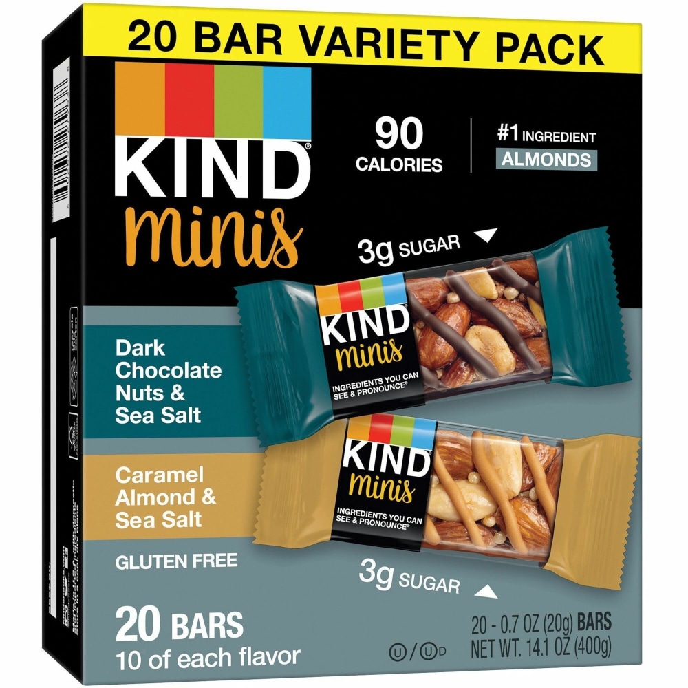KIND Minis Nuts & Sea Salt Nut Bars