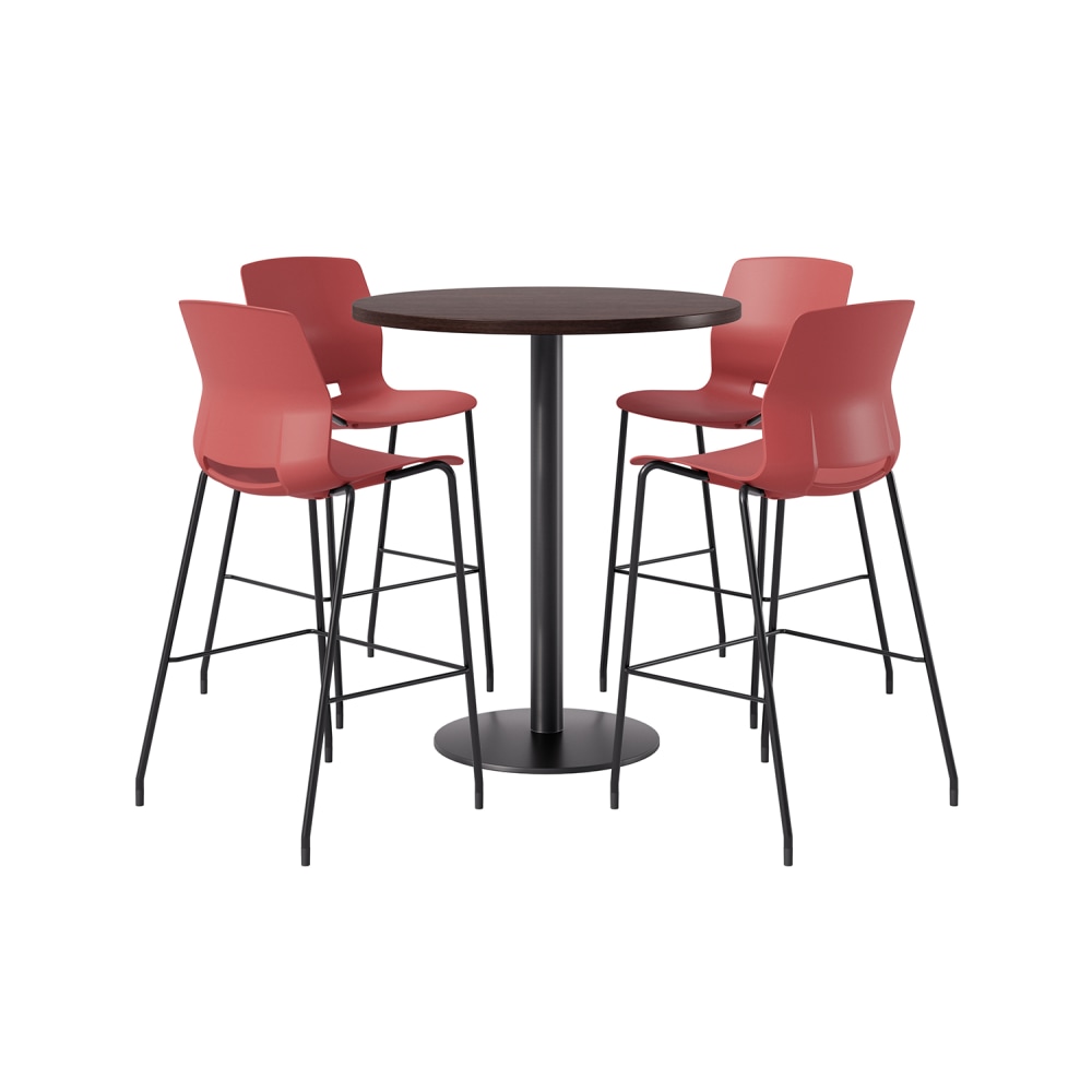 KFI Studios Proof Bistro Round Pedestal Table With