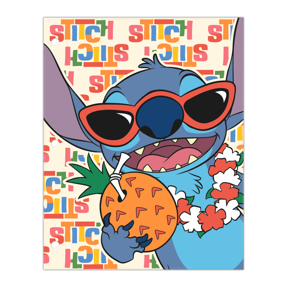 Disney Lilo & Stitch 2-Pocket Paper Folder, 11.75"