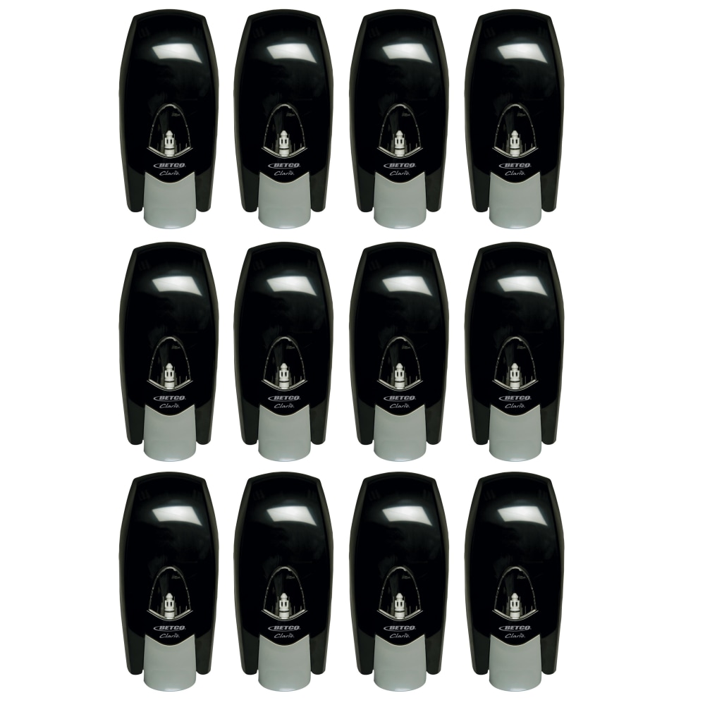 Betco® Clario® Lotion Dispensers, 1,000 mL, Black, Case