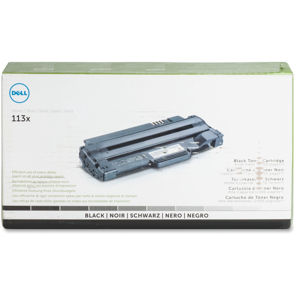 Dell™ 113X Black High Yield Toner Cartridge