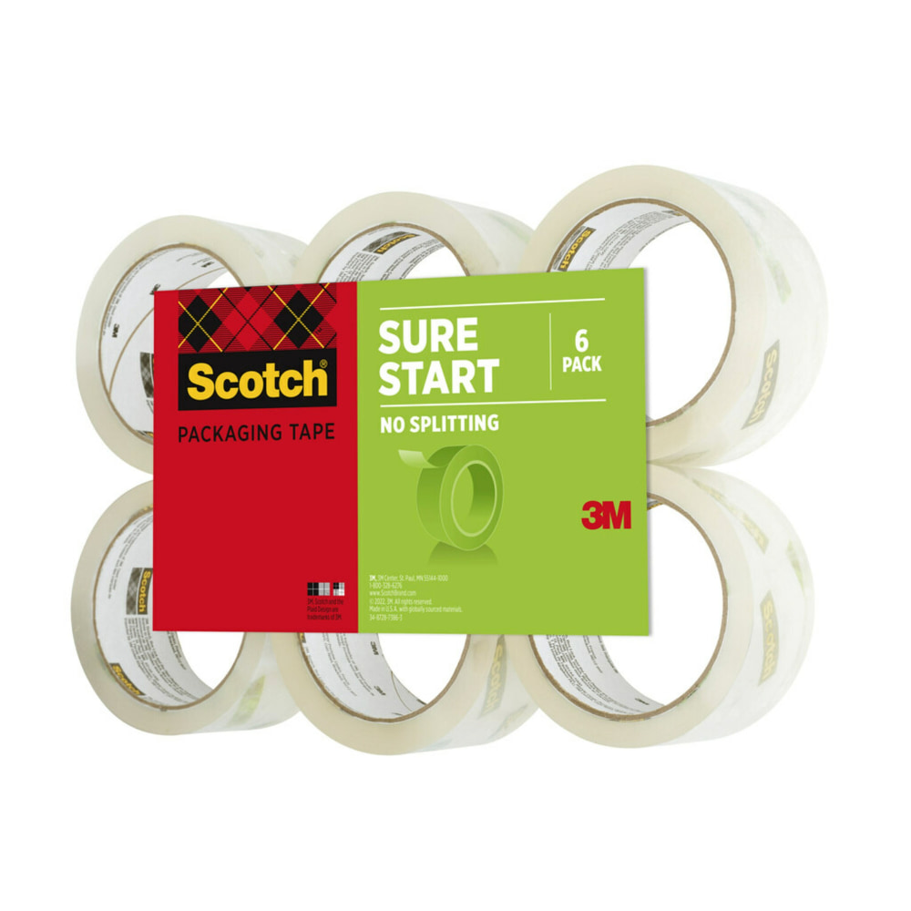 Scotch® 3500 High-Performance Packaging Tape Refill Rolls,