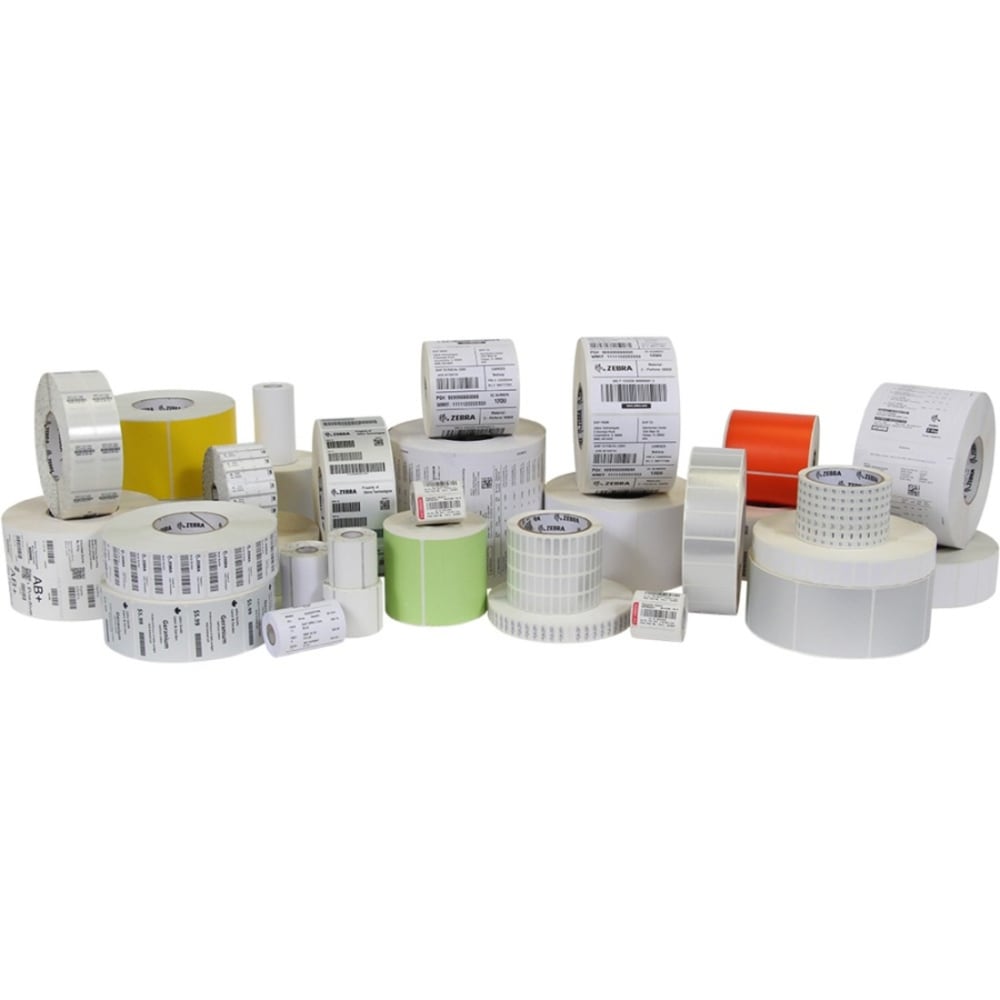 Zebra Label, E62555, Polypropylene 2" x 1" Direct