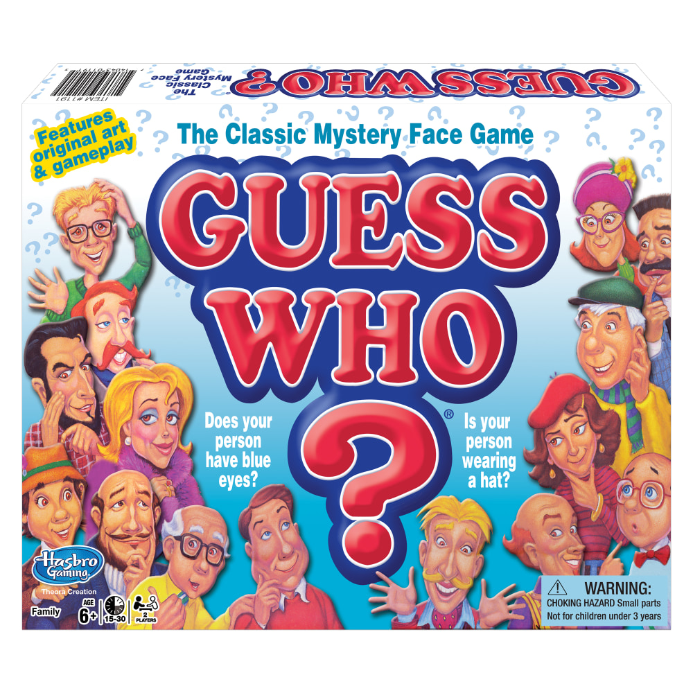Winning Moves Classic Guess Who? Tabletop Game, Ages