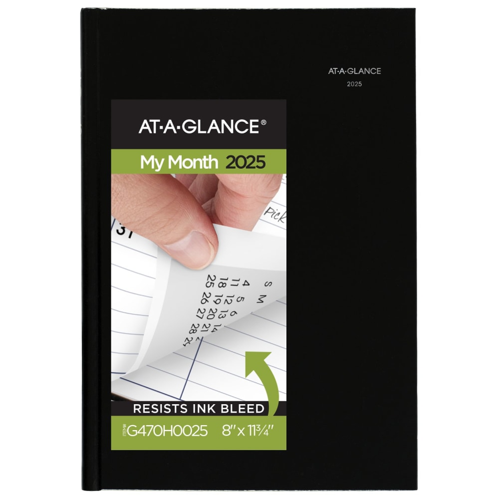 2025 AT-A-GLANCE® DayMinder® Monthly Planner, 8" x