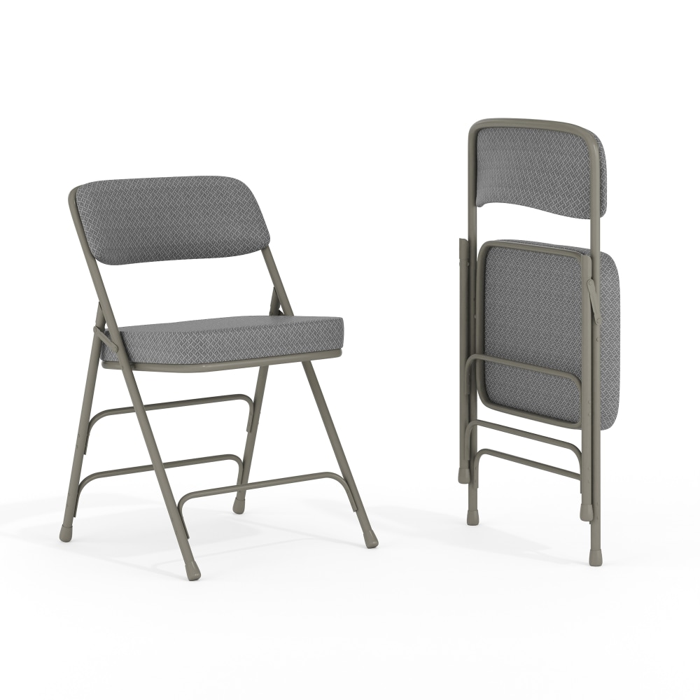 Flash Furniture Hercules Premium Curved Upholstered Folding